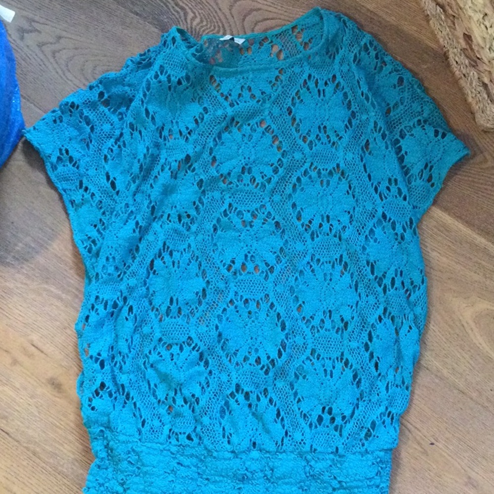 Trina Turk Crocheted coverup